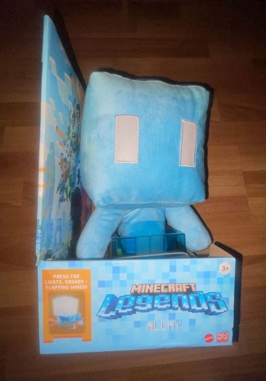 Mattel Minecraft Legends Allay Interactive Plush with Lights and Sounds